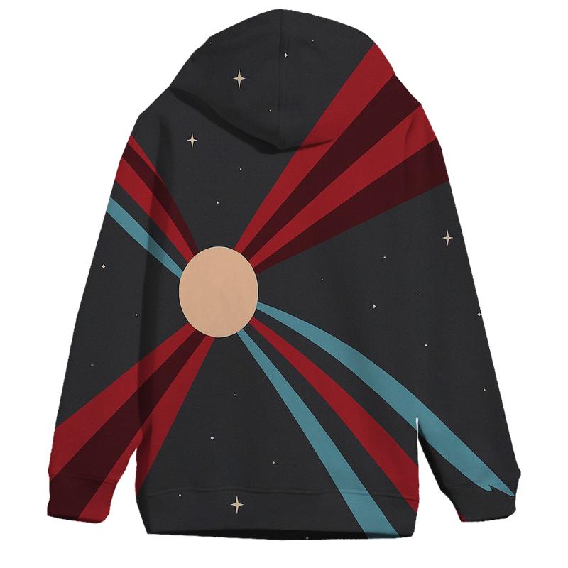 Jet Outflow Panels pullover hoodies