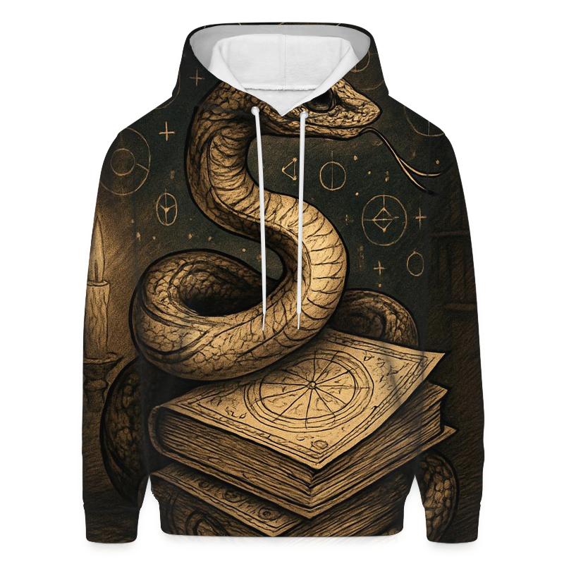 Silent Library Ouroboros zip-up hoodies