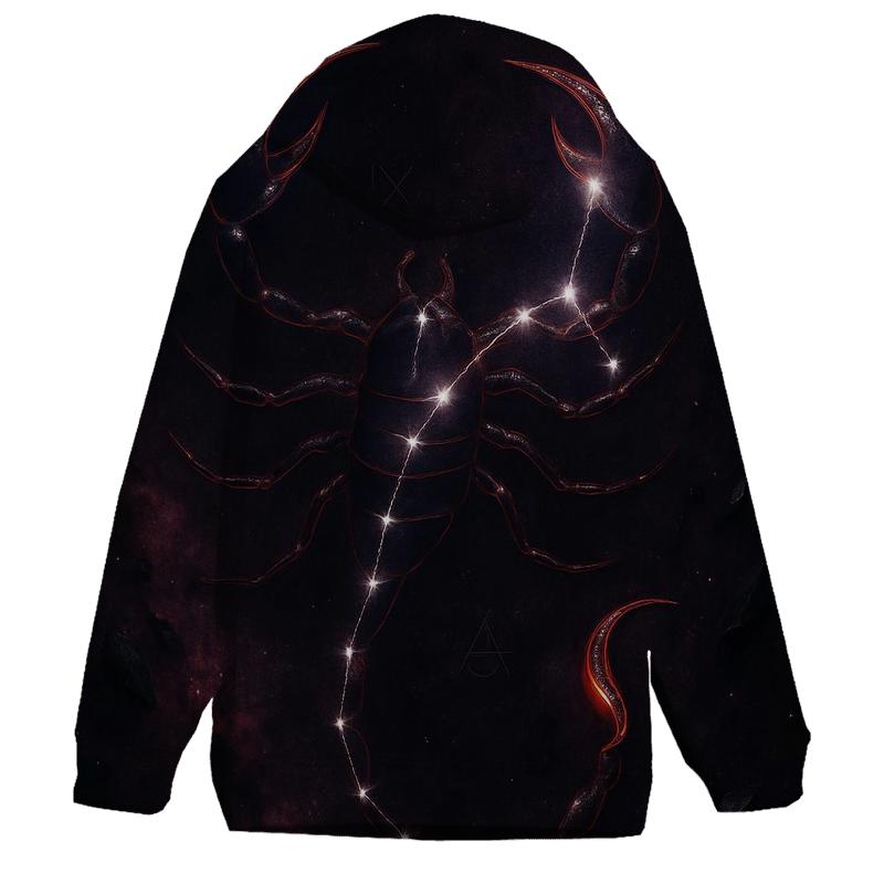 Scorpio Galactic Scorpion Design hoodie designs