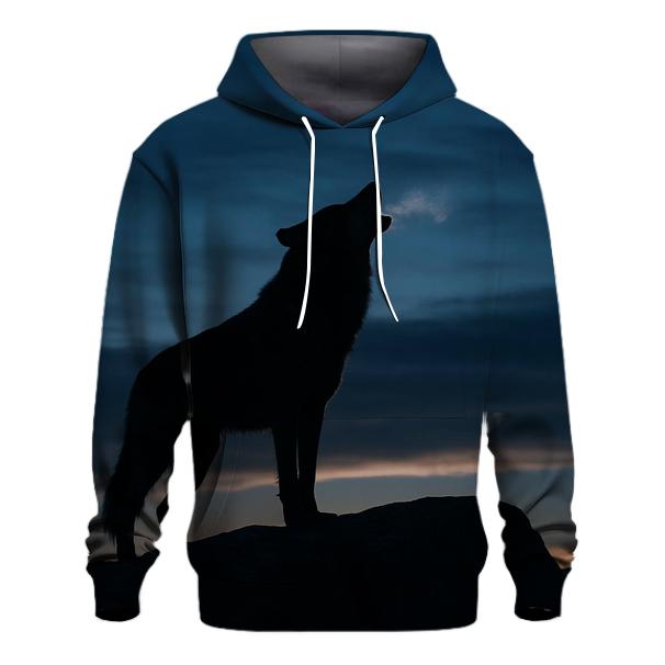 Mountain Lone Howl premium hoodies