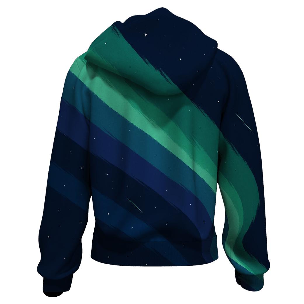 Aurora Curtain Drift pullover hoodies