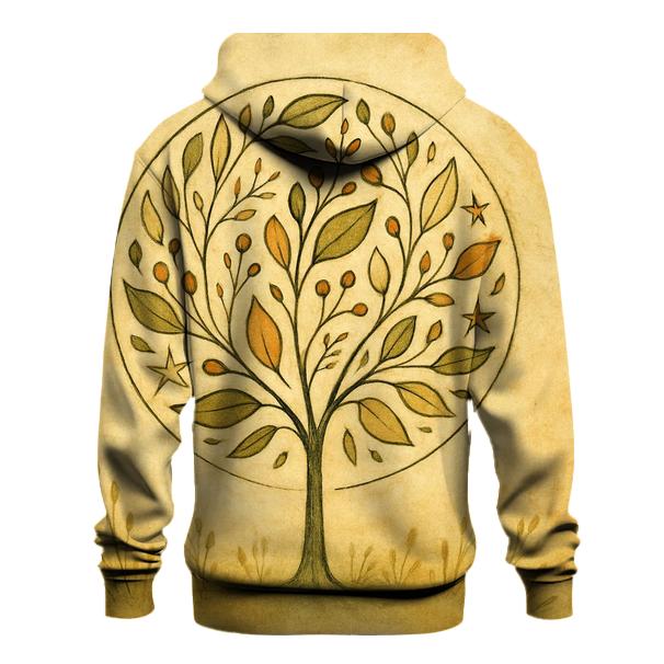 Tree Of Seasons Abstract premium hoodies