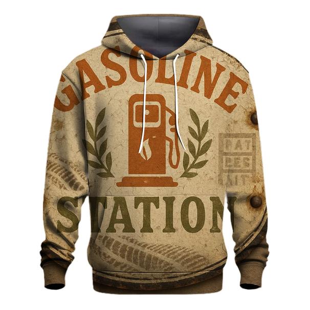 Old Gas Station Emblem custom hoodies