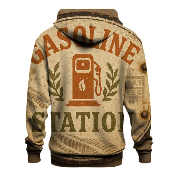 Old Gas Station Emblem custom hoodies