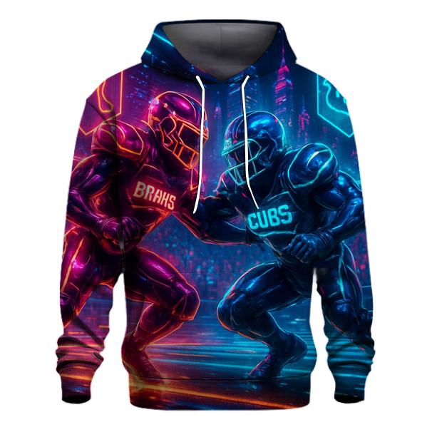 Neon Rivalry Scrimmage premium hoodies