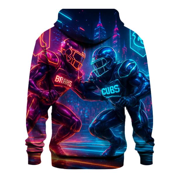 Neon Rivalry Scrimmage premium hoodies