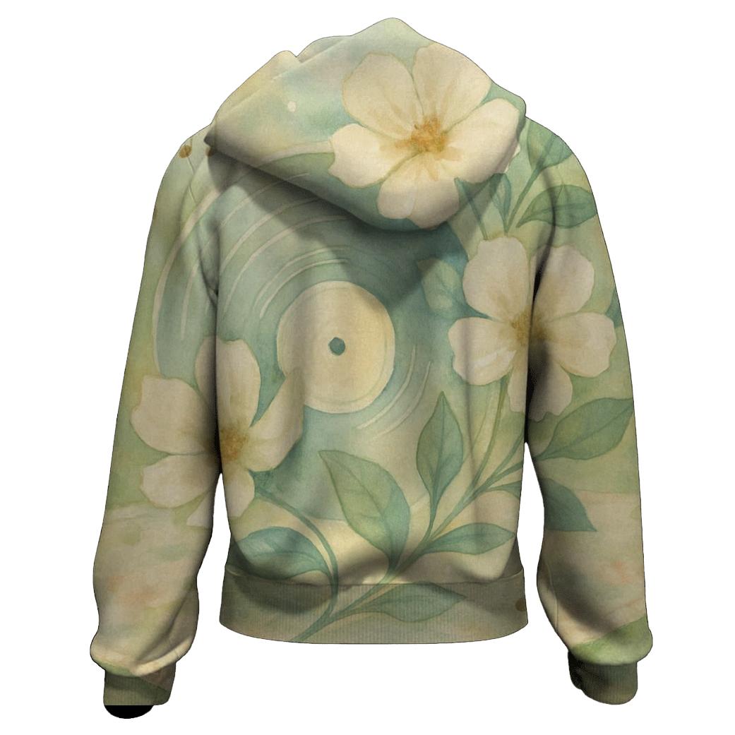 Vinyl Spiral Garden hoodies fashion