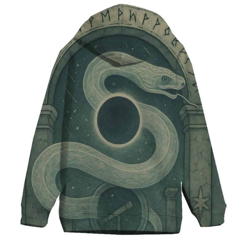 Spectral Ouroboros Passage premium hoodies