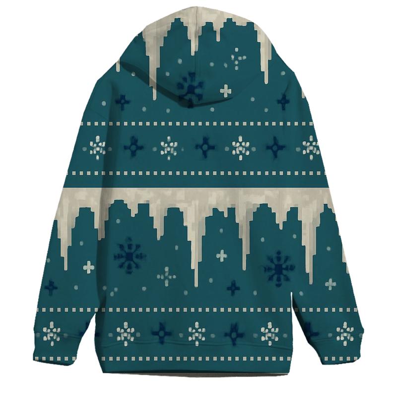 Icicle Banner Cascade Design hoodie designs