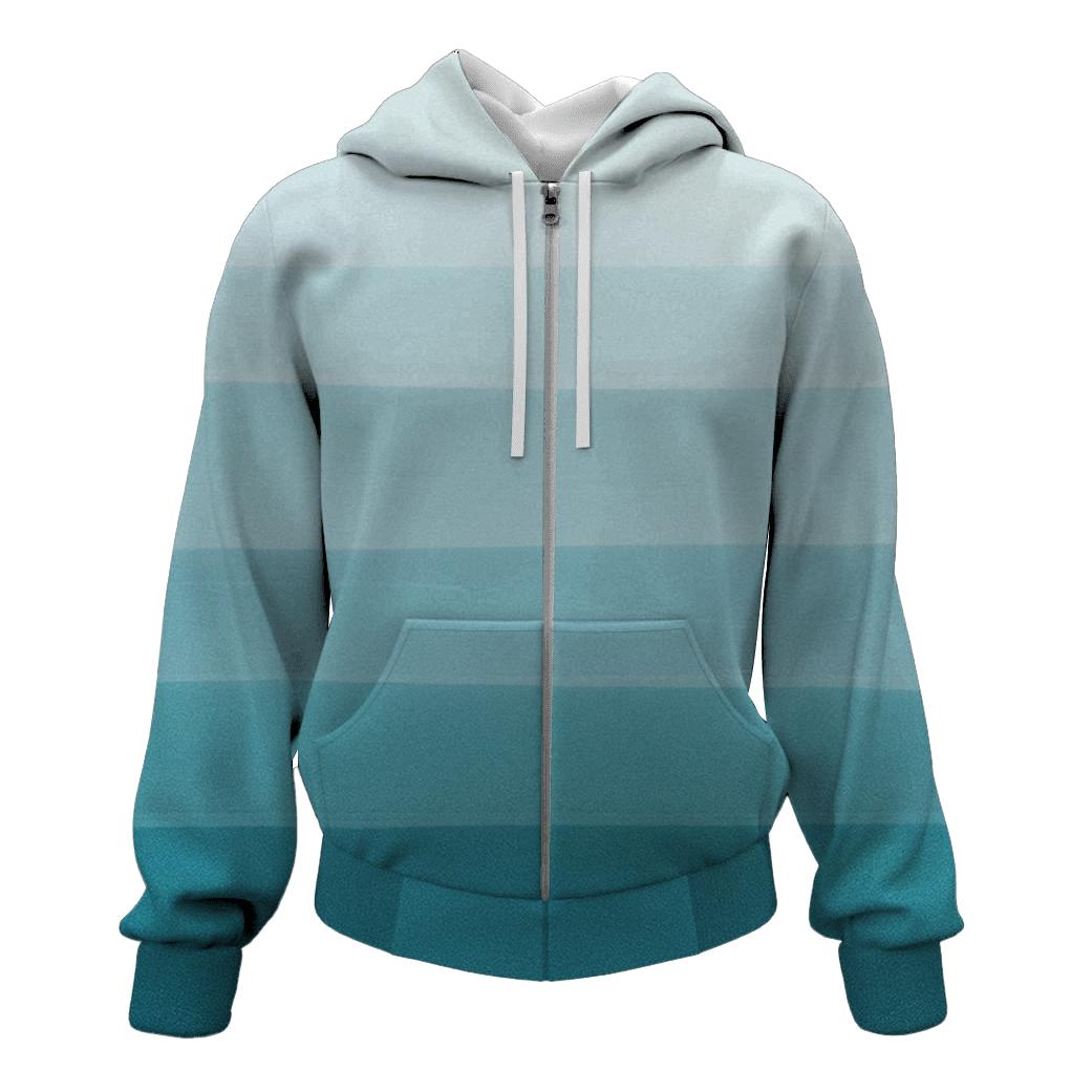 Glacier Blue Transition hoodie trends
