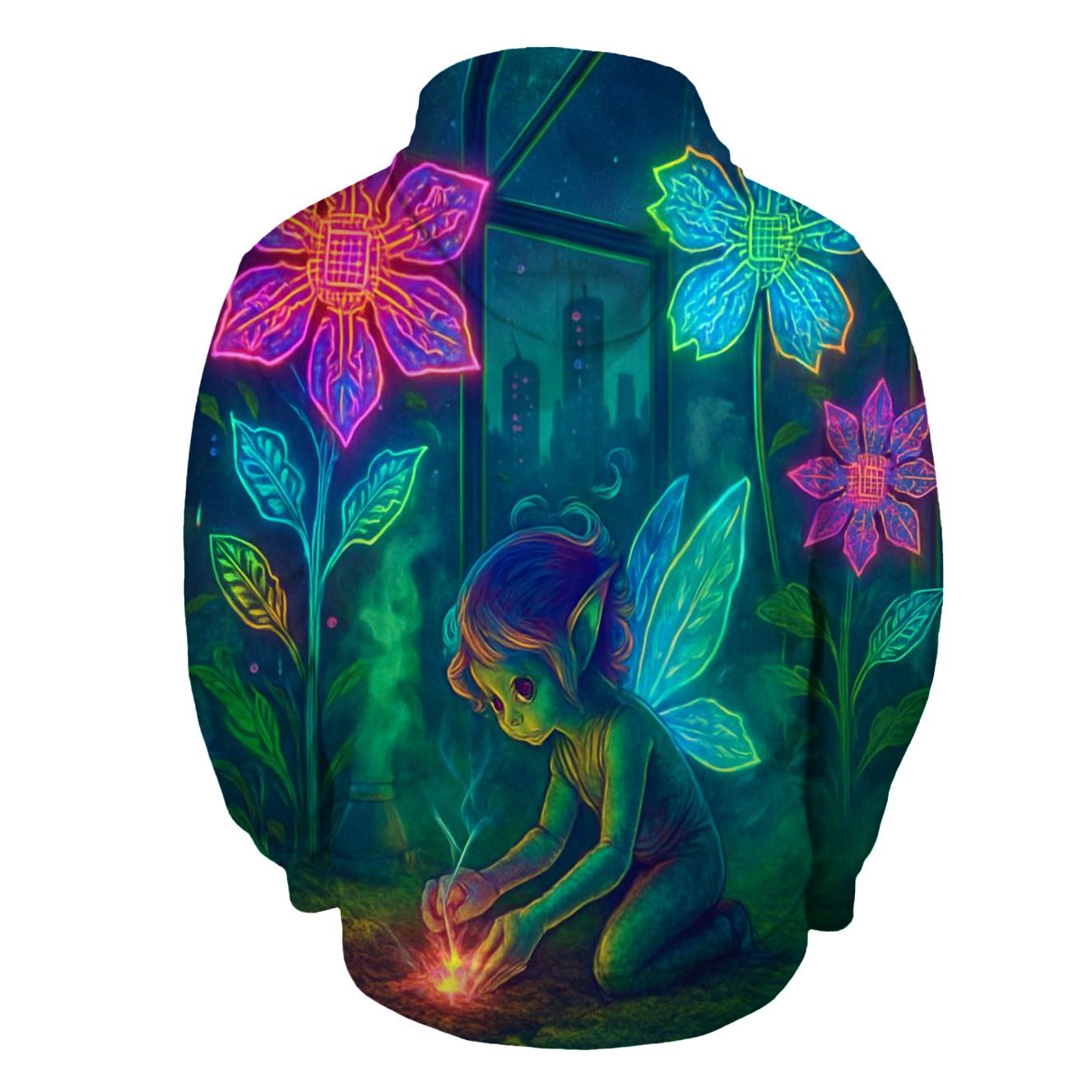 Circuit Garden Sprite printed hoodies