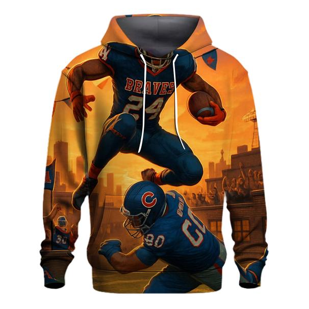 Rooftop Rivalry Finale embroidered hoodies