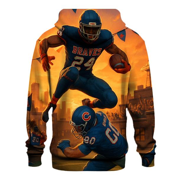 Rooftop Rivalry Finale embroidered hoodies