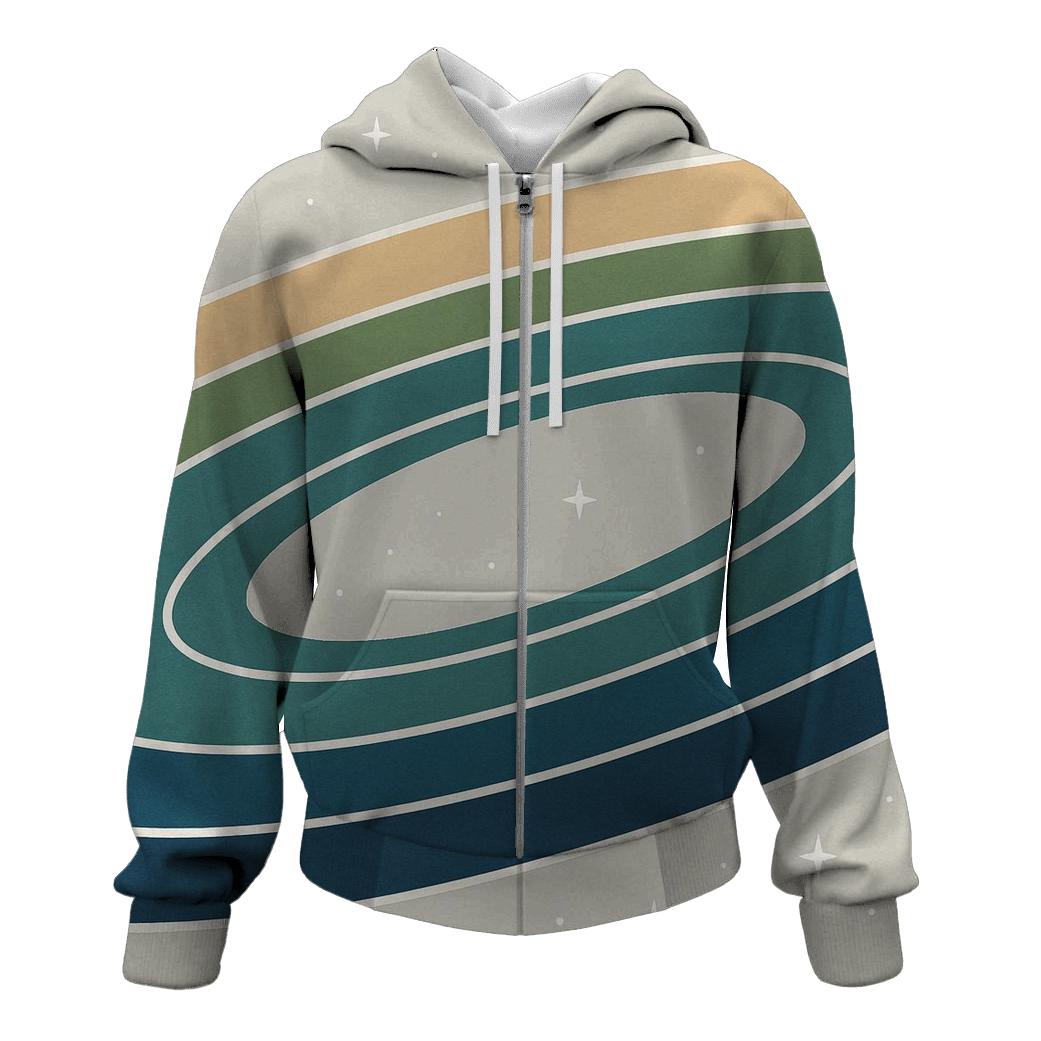 Ring Plane Horizon premium hoodies