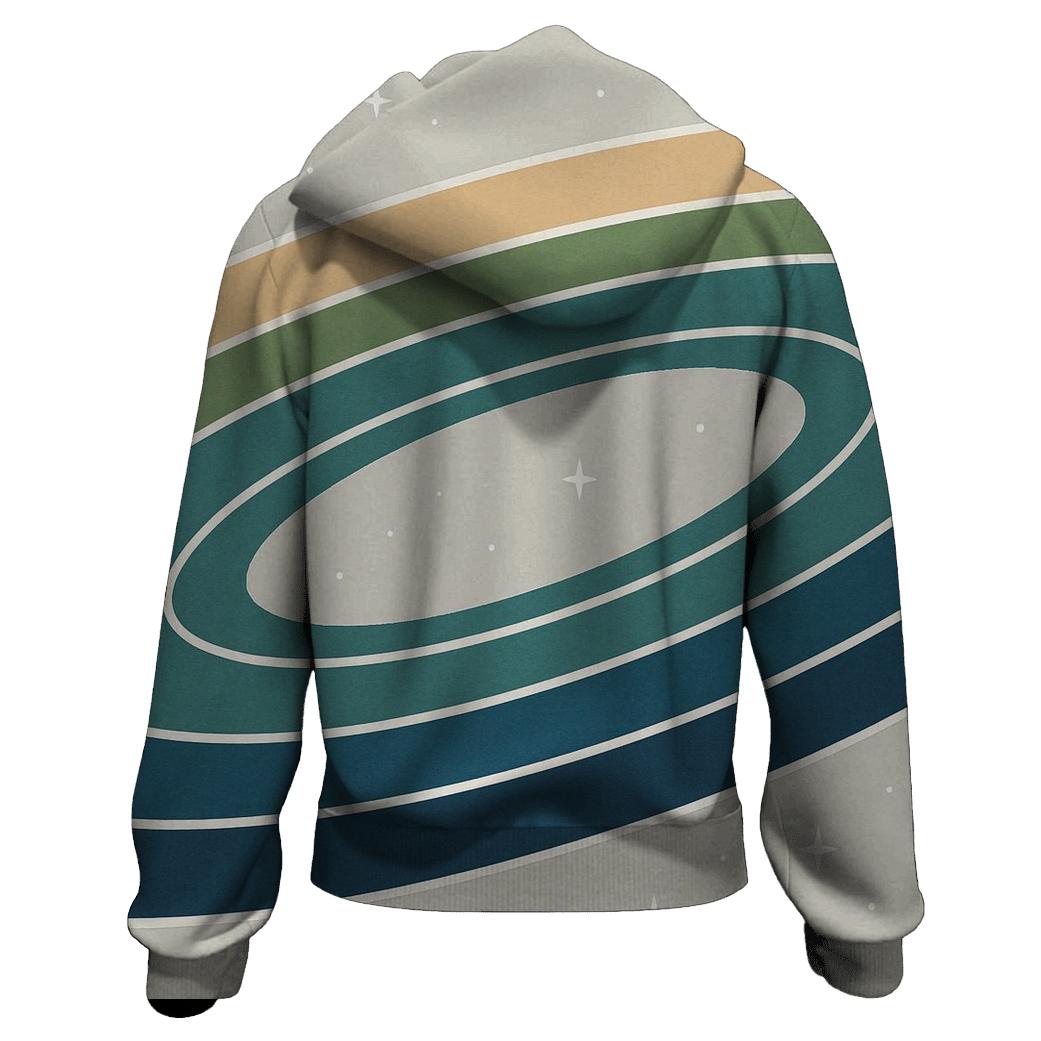 Ring Plane Horizon premium hoodies
