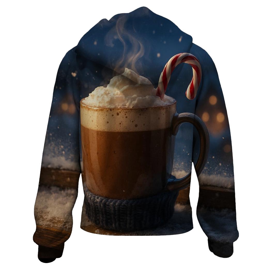 Hot Cocoa By Frosted Window heavyweight hoodies