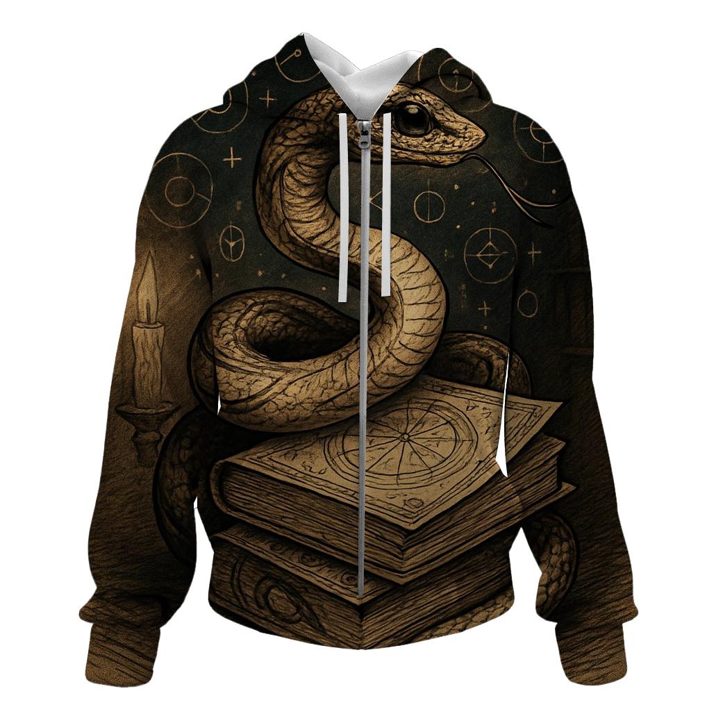 Silent Library Ouroboros custom hoodies