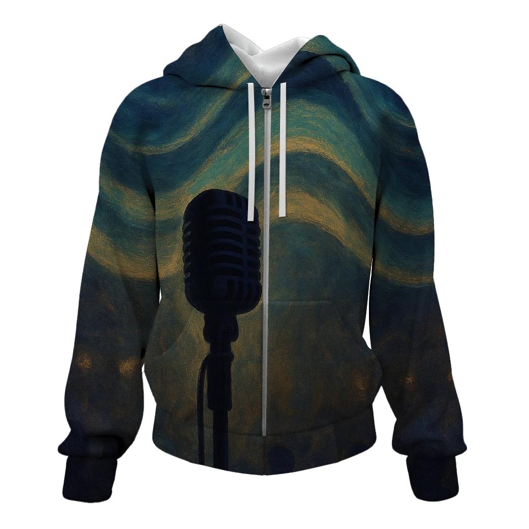 Microphone Aurora hoodie styles