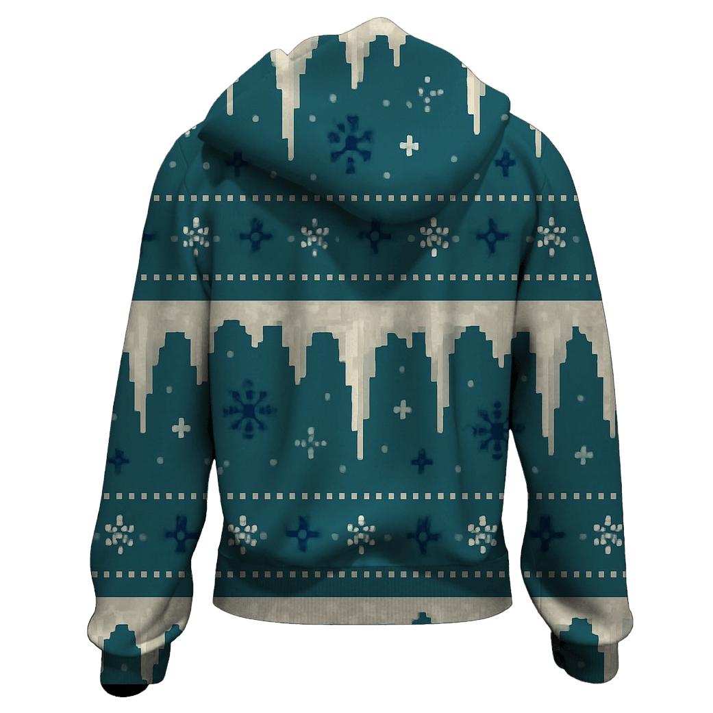 Icicle Banner Cascade Design heavyweight hoodies