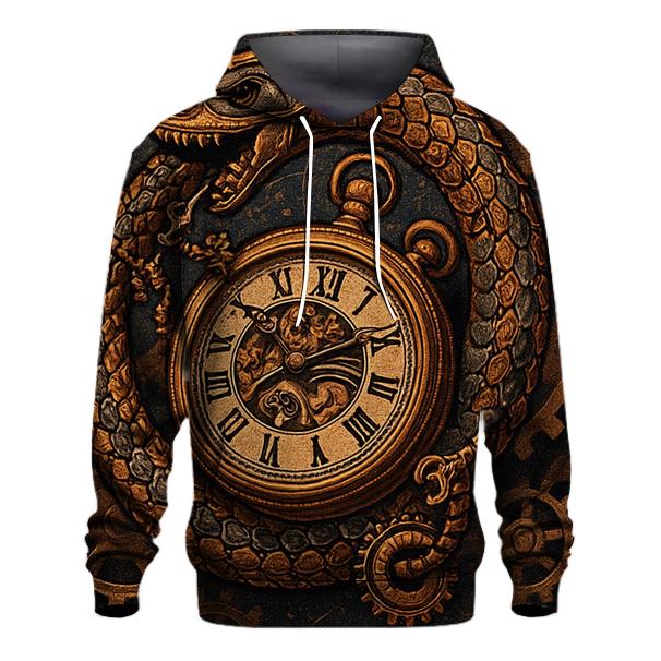 Clockwork Ouroboros Chronomancer designer hoodies