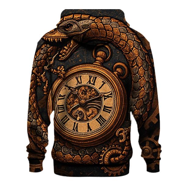 Clockwork Ouroboros Chronomancer designer hoodies
