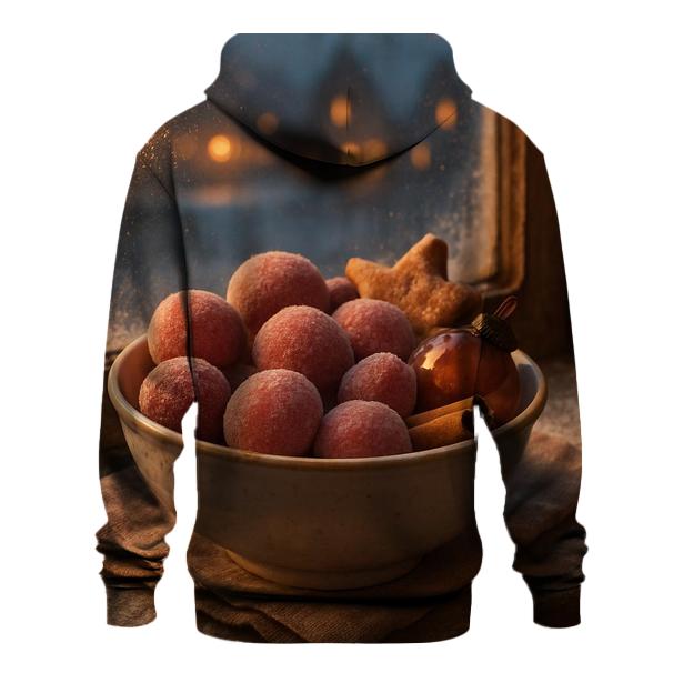 Bowl Of Sugarplums On Window Sill heavyweight hoodies