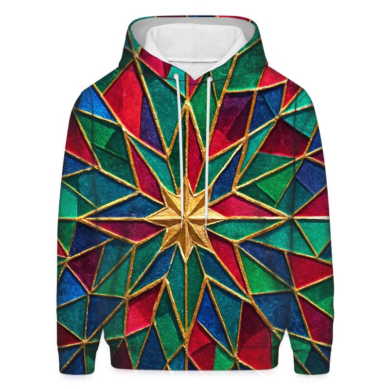 Kaleido Facet Mosaic lightweight hoodies