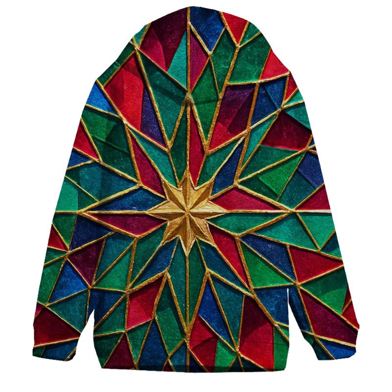 Kaleido Facet Mosaic lightweight hoodies