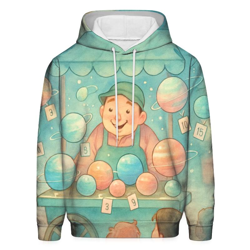 Pocket Planet Vendor pullover hoodies