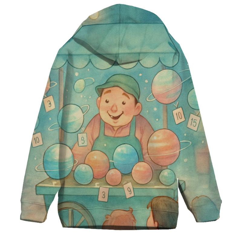 Pocket Planet Vendor pullover hoodies
