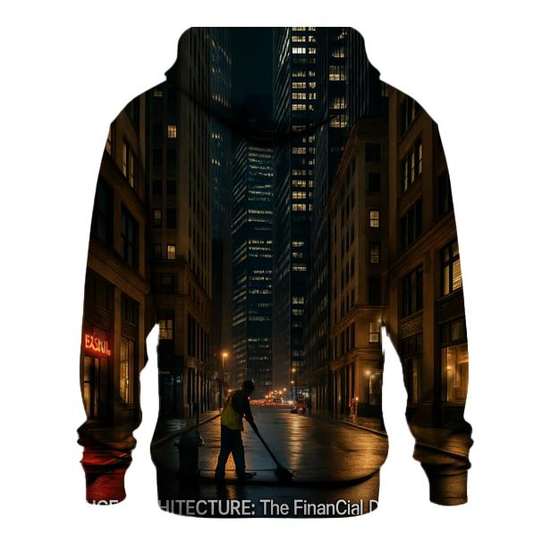 Nighttime Financial District After Hours designer hoodies