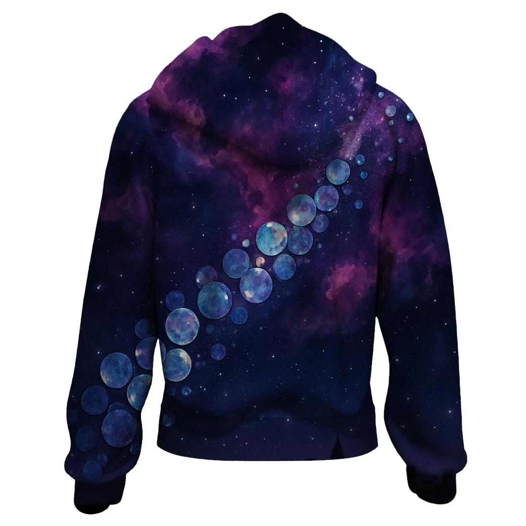 Nebula Sequins premium hoodies