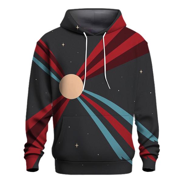 Jet Outflow Panels pullover hoodies