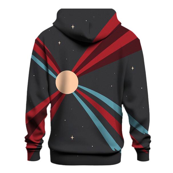 Jet Outflow Panels pullover hoodies