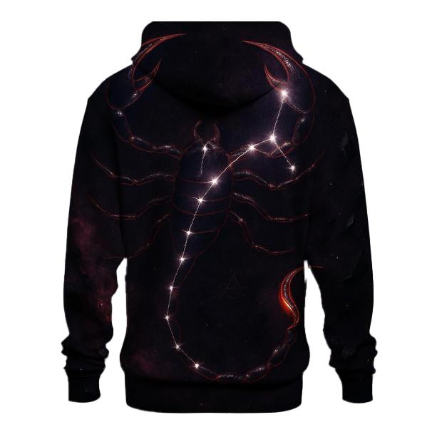 Scorpio Galactic Scorpion Design hoodie styles