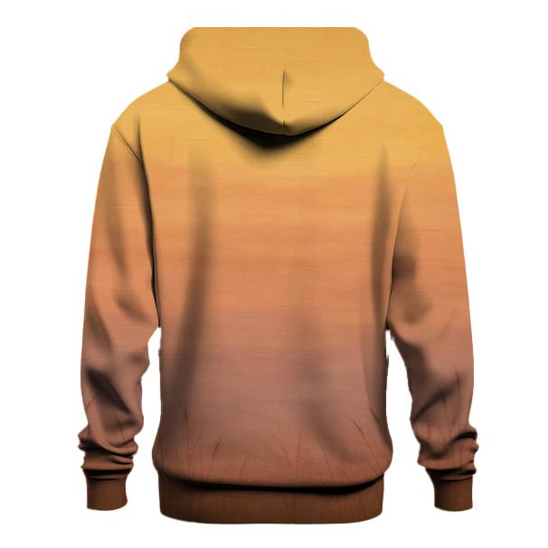 Sunset Meadow Wash embroidered hoodies