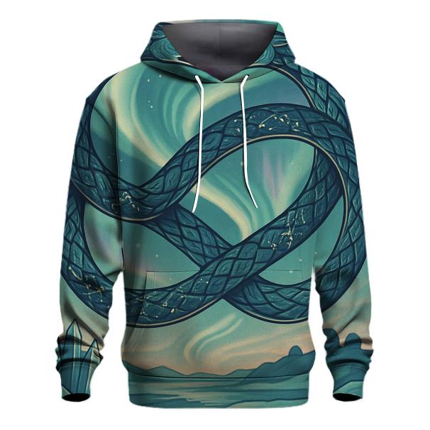 Aurora Ouroboros Braid hoodie styles