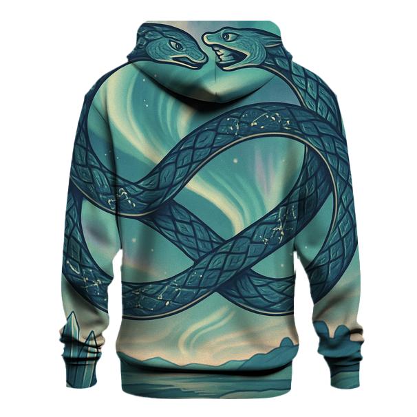 Aurora Ouroboros Braid hoodie styles