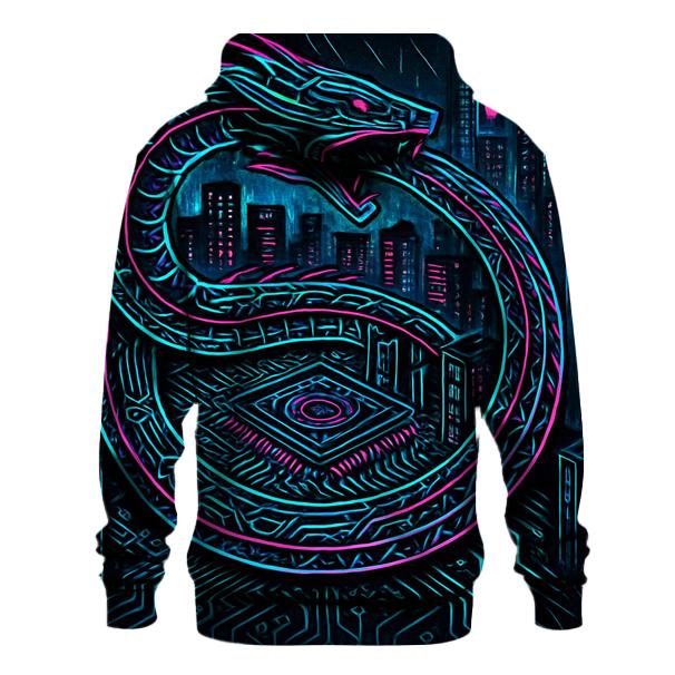 City Circuit Ouroboros heavyweight hoodies
