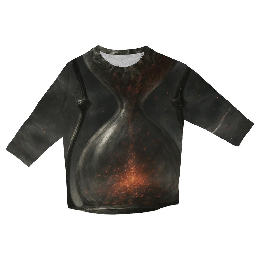 Hourglass Of Ashen Souls cotton quarter sleeve shirts