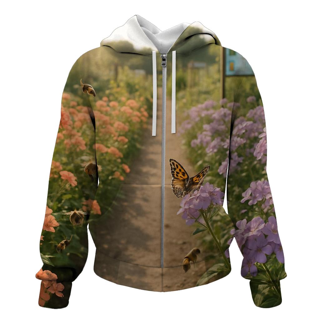 Pollinator Alley With Native Phlox hoodie trends