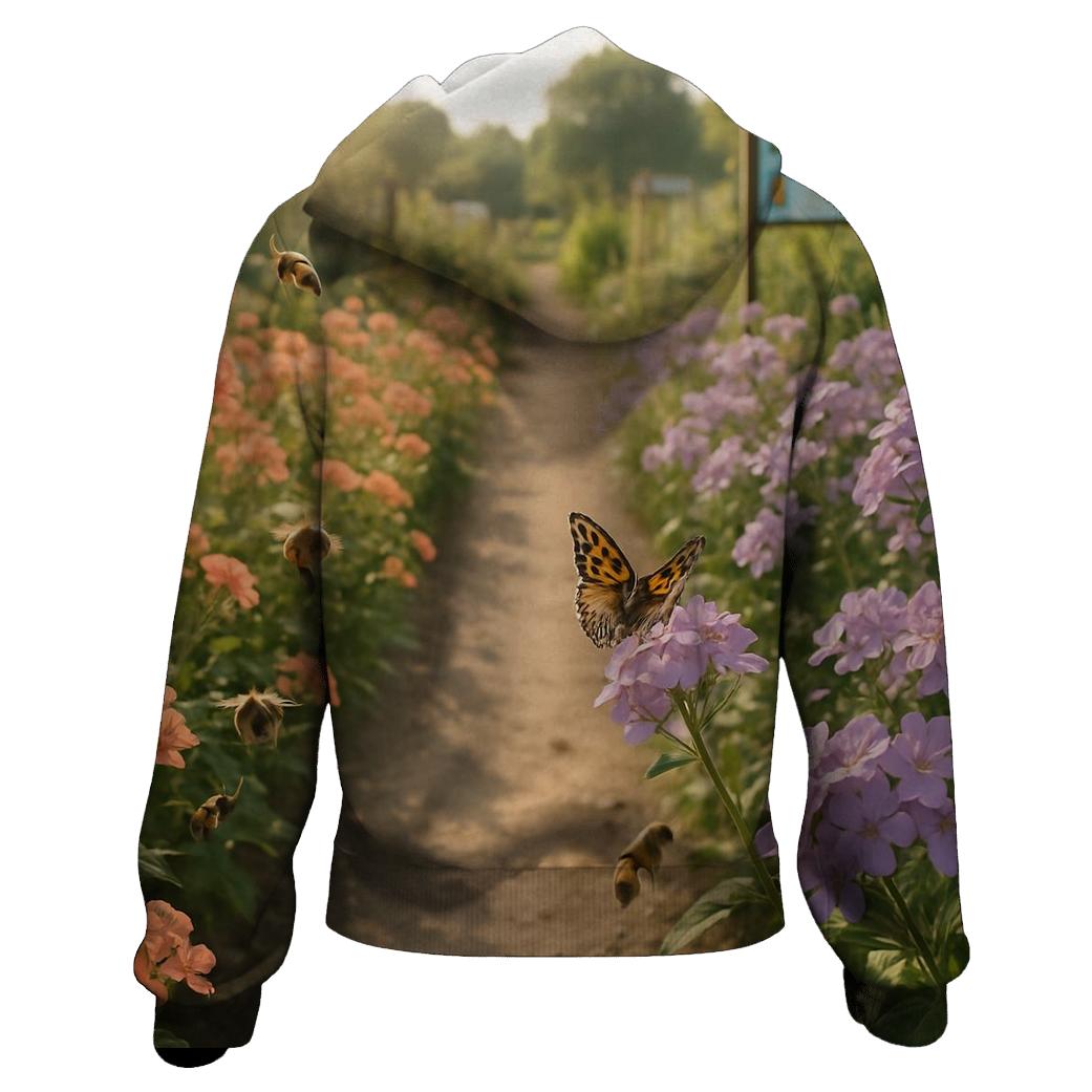 Pollinator Alley With Native Phlox hoodie trends