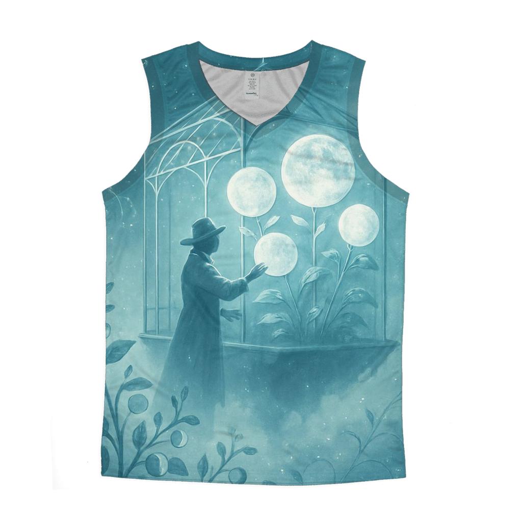 Moonphase Botanica personalized athletic tanks