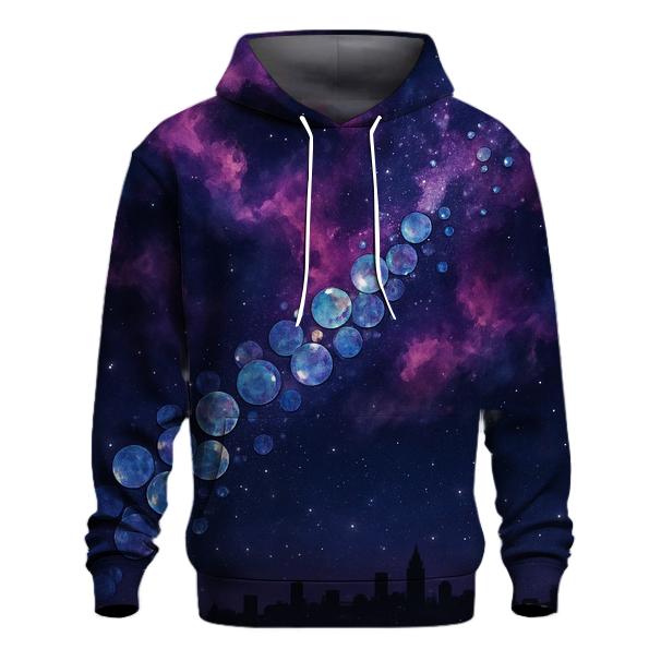 Nebula Sequins hoodies fashion
