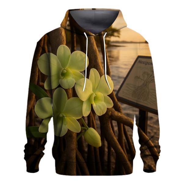 Mangrove Orchid Root Network hoodie designs