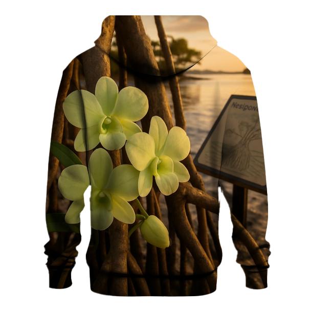 Mangrove Orchid Root Network hoodie designs