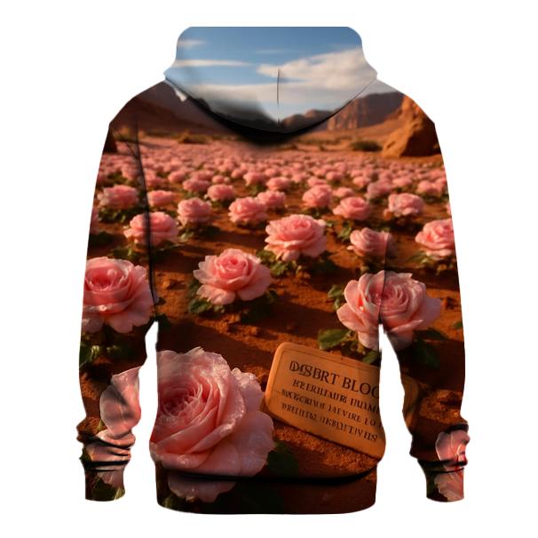 Desert Nubian Rose After Rare Rain hoodie designs