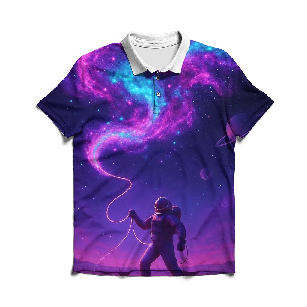 Nebula Wrangler personalized polo shirts