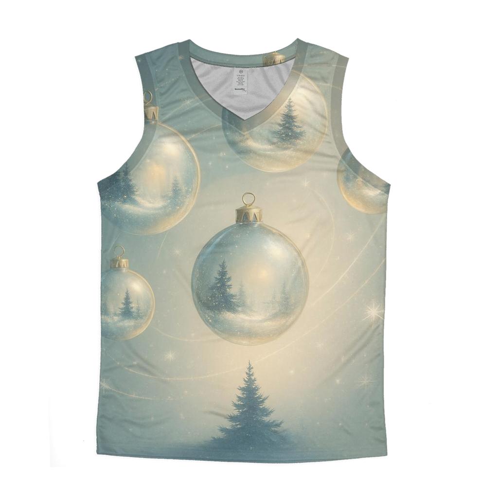 Ornament Orbit Galaxy graphic print tank tops