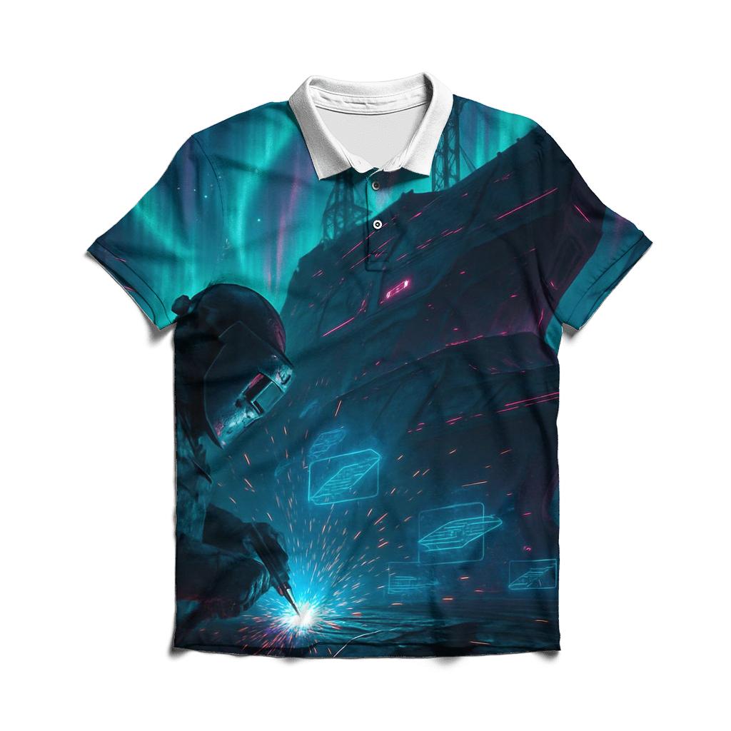 Aurora Shipwright personalized polo shirts